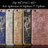 Ốp lưng iPhone 6 6 Plus rồng vàng 4D phong thủy