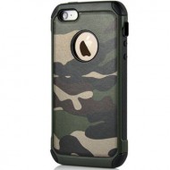 Ốp lưng iPhone 6s,6s Plus xanh camo quân đội