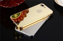 Ốp lưng iPhone 7 Plus tráng gương thỏi vàng 9999