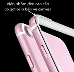 Ốp viền iPhone 7 Plus loại dẻo, không cản sóng